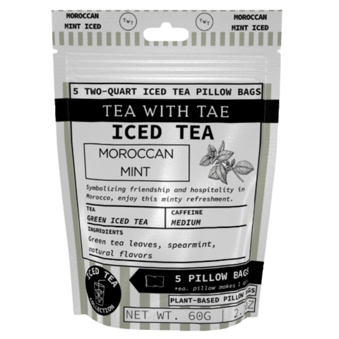 Moroccan Mint Green Iced Tea Pouch