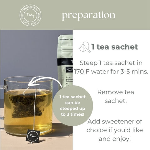 Moroccan Mint Hot Tea Pouch
