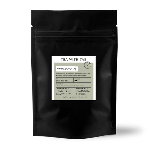 Moroccan Mint Iced Green Sampler Pouch (2 Pillow Bags)