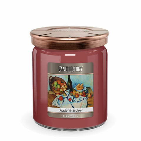 NOUVEAU™ - Apple Vin Brulee™, 3 - Wick, Candy Jar Candle (Collective)