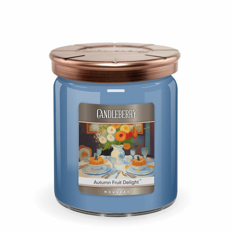 NOUVEAU™ - Autumn Fruit Delight™, 3 - Wick, Candy Jar Candle (Collective)