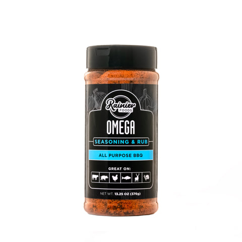 Rainier Foods Omega All-Purpose Rub - 13.25 OZ 6 Pack