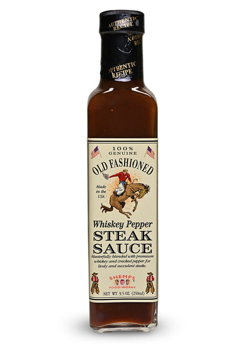 Food Imagineering Usa Shemp's Old Fashioned Whiskey Pepper Sauce - 9.5 OZ 12 Pack