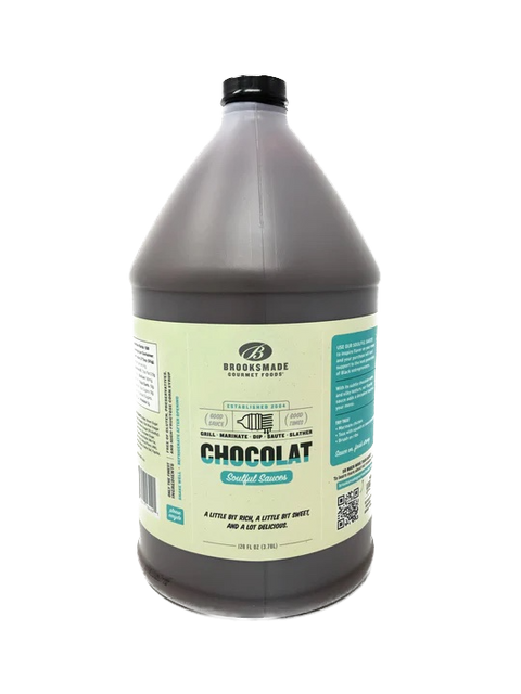 Brooksmade Gourmet Foods Chocolate BBQ Sauce & Marinade - 128 FL OZ 4 Pack