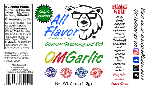 All Flavor OMGarlic