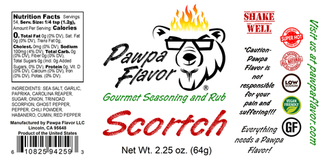 Pawpa Flavor Scortch
