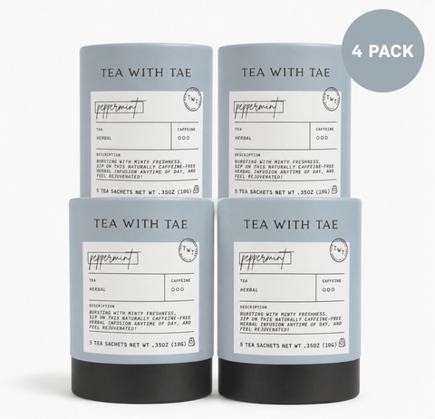 Peppermint Mini Tea Tube (5 tea bags)
