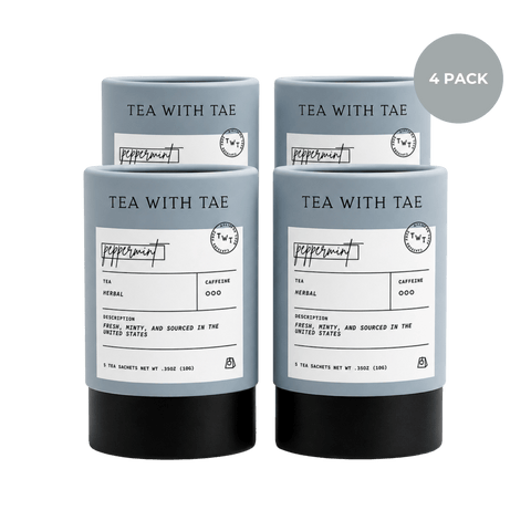 Peppermint Mini Tea Tube (5 tea bags)