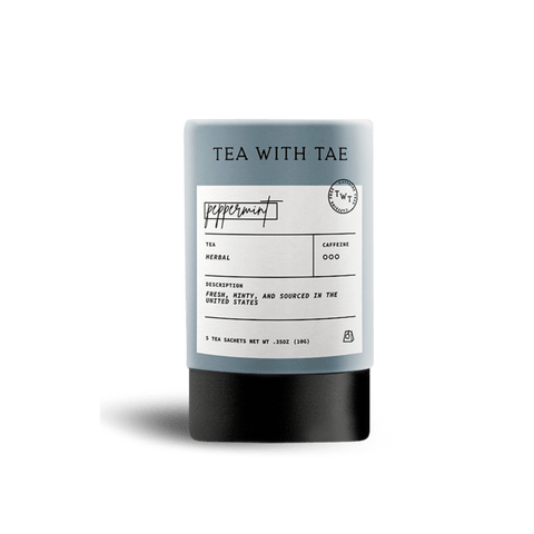 Peppermint Mini Tea Tube (5 tea bags)