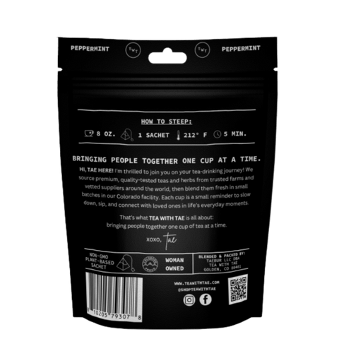 Peppermint Hot Tea Pouch