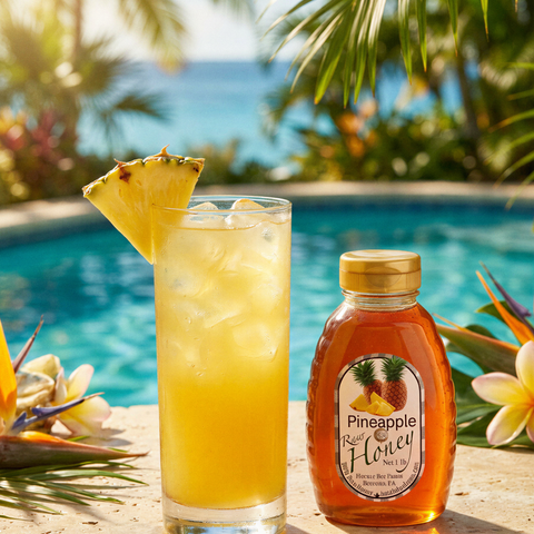 Pineapple Honey Bliss: 100% Pure Tropical Infusion