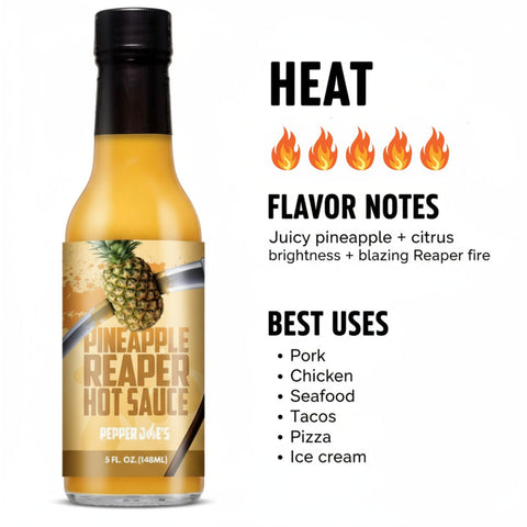 Pineapple Reaper Hot Sauce - 5 oz
