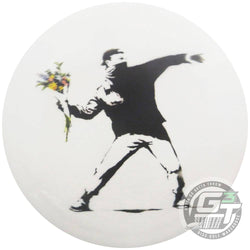 Banksy Full Color Flower Thrower Prodigy Ace Line DuraFlex D Model OS Distance Driver Golf Disc