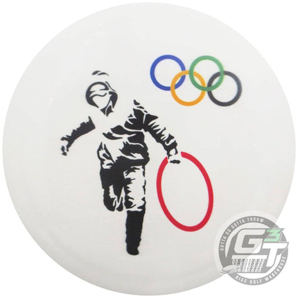 Banksy Full Color Olympic Rings Prodigy Ace Line DuraFlex D Model S Distance Driver Golf Disc