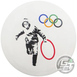 Banksy Full Color Olympic Rings Prodigy Ace Line DuraFlex D Model S Distance Driver Golf Disc