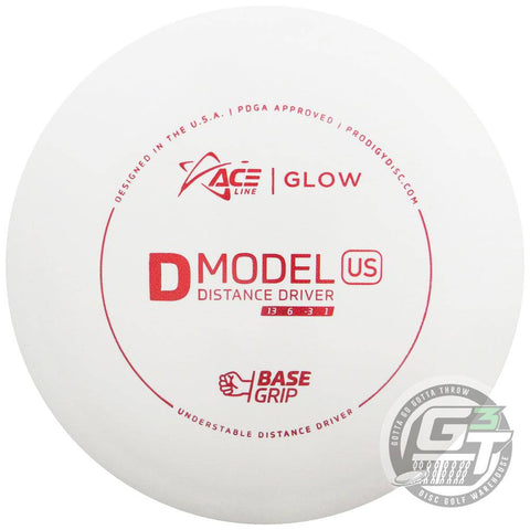 Prodigy Ace Line Glow Base Grip D Model US Distance Driver Golf Disc