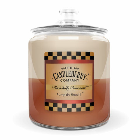 Pumpkin Biscotti™, 4 - Wick, Cookie Jar Candle (Collective)