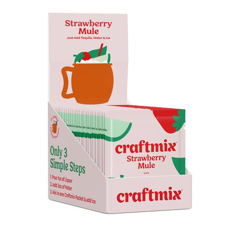 Craftmix Strawberry Mule 24ct Caddy - 0.25 OZ 24 Pack