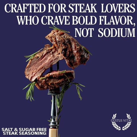 Salt & Sugar Free Steak Seasoning