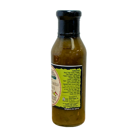 Stello Foods - Rosie's Green Chile Tomatillo Ginger Sauce 13 oz