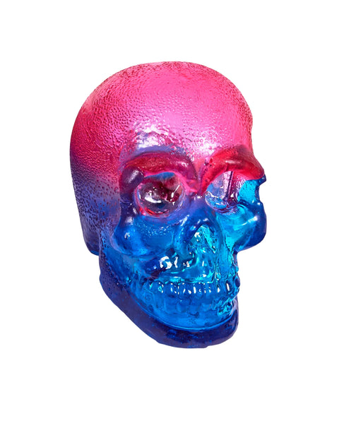 Hollow Hard Candy Skull filled with Gummies