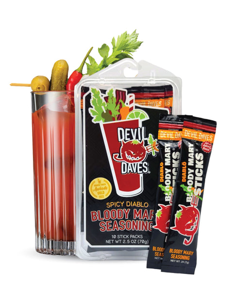 Diablo Bloody Mary Sticks | 10 Packs