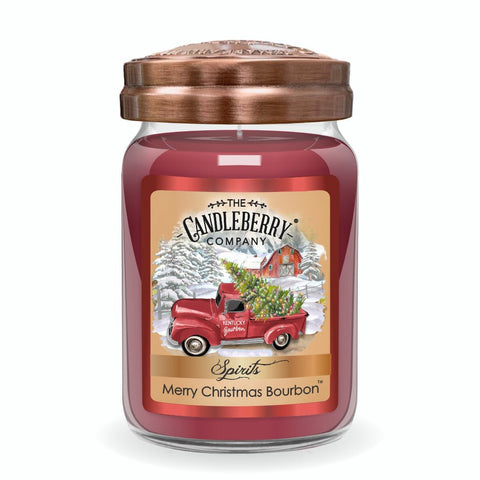 SPIRITS - Merry Christmas Bourbon™, Large Jar Candle (Collective)