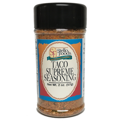 Stello Foods Spices - Taco Supreme Seasoning 2.0 oz