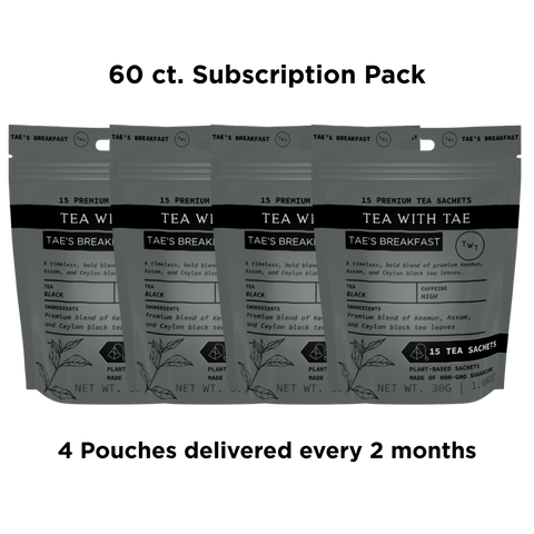 Tae's Breakfast Hot Tea Pouch