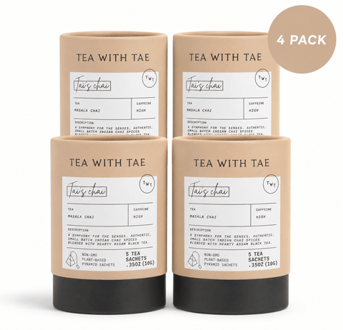 Tae's Chai Mini Tea Tube (5 tea bags)