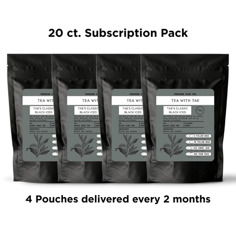 Tae's Classic Black Iced Tea Pouch