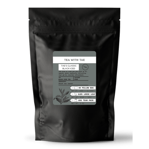 Tae's Classic Black Iced Tea Pouch