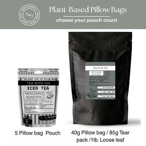 Tae's Classic Black Iced Tea Pouch