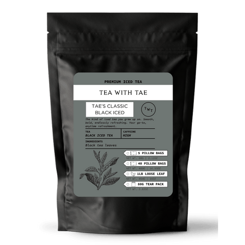 Tae's Classic Black Iced Tea Pouch