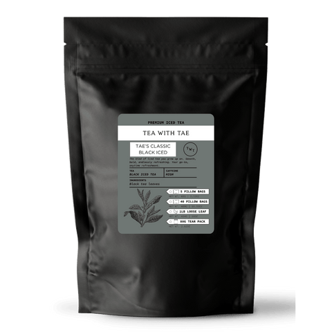 Tae's Classic Black Iced Tea Pouch