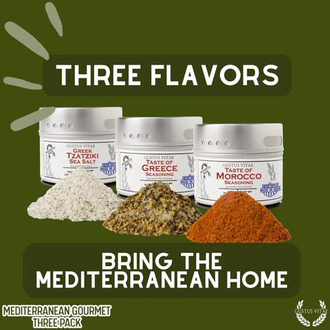 Taste of the Mediterranean - 3 Tins