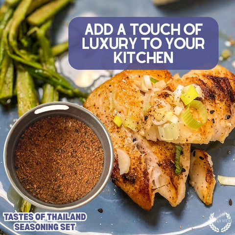 Thai Seasoning Gift Set - Tastes of Thailand - Artisanal Spice Blends Six Pack