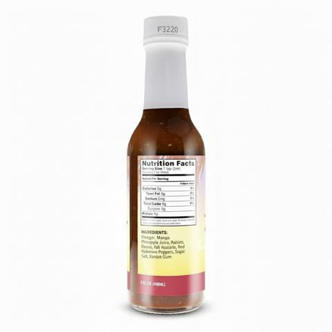 Tropical Habanero Hot Sauce - 5 oz