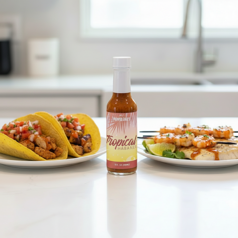 Tropical Habanero Hot Sauce - 5 oz