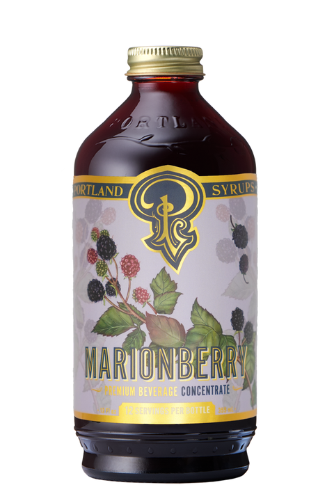 Portland Syrups Marionberry Syrup - 12 FL OZ 6 Pack
