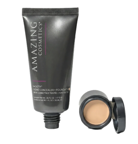 AmazingConcealer SMOOTH Creme Concealer & Foundation Duo Light Golden - 1.06 OZ 6 Pack