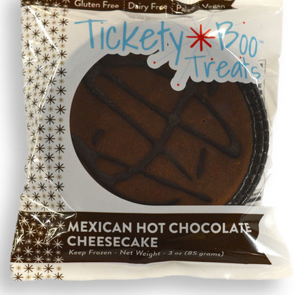 Tickety-Boo Treats Mexican Hot Chocolate Cheesecake - 3 OZ 10 Pack