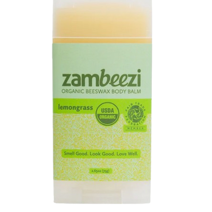 Zambeezi Lemongrass Body Balm - 2.65 OZ 5 Pack