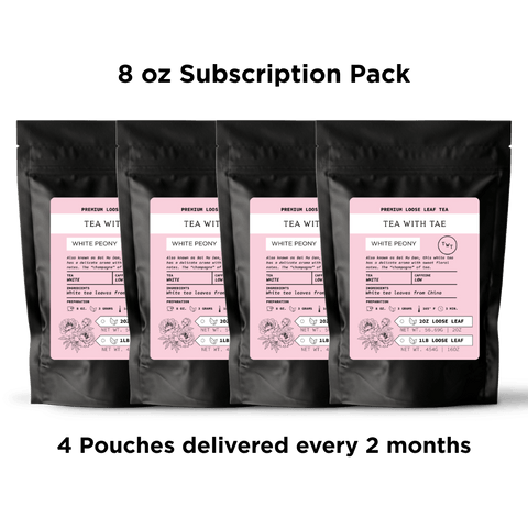 White Peony Loose Leaf Tea Pouch (2oz. or 1lb.)