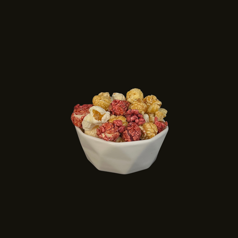 White Chocolate Cranberry Cookie Popcorn