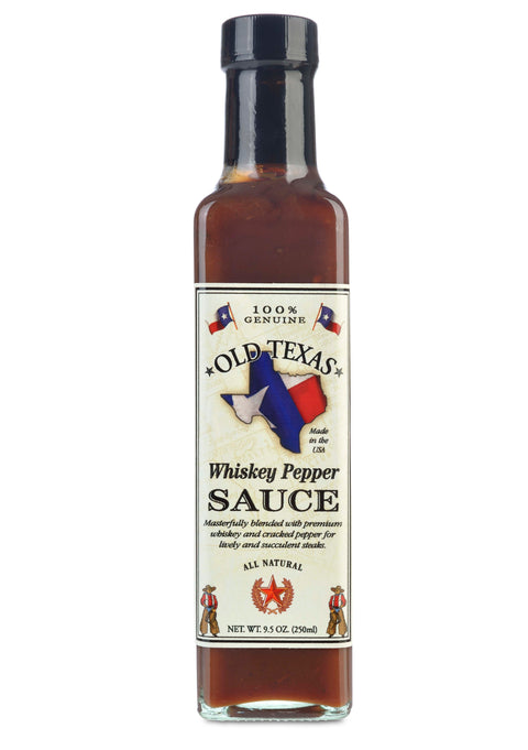Food Imagineering Usa Old Texas Whiskey Pepper Sauce - 9.5 OZ 12 Pack