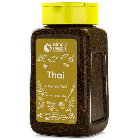 Usimplyseason Thai Spice - 4.8 OZ 16 Pack
