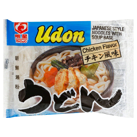 Myojo Japanese Chicken Noodles With Soup Base - 7.22 OZ 30 Pack