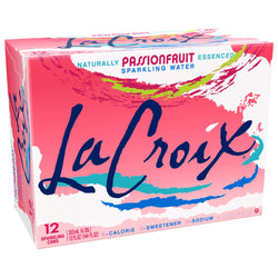 La Croix Passionfruit Sparkling Water - 144 FZ 2 Pack