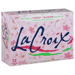 La Croix Sparkling Water Cherry Blossom - 144 FZ 2 Pack